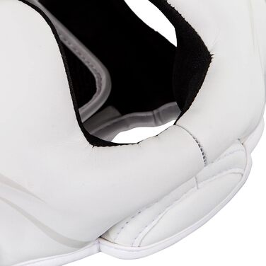 Venum Elite Headgear - White Boxing Headguard for MMA & Sparring