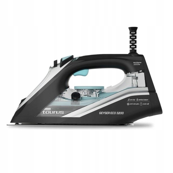 Парова праска Taurus Geyser Eco 3200W, чорна