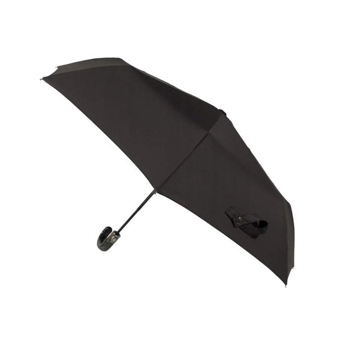 Чоловіча автоматична складана парасолька F.P.Parasol MP330 з чохлом, чорна