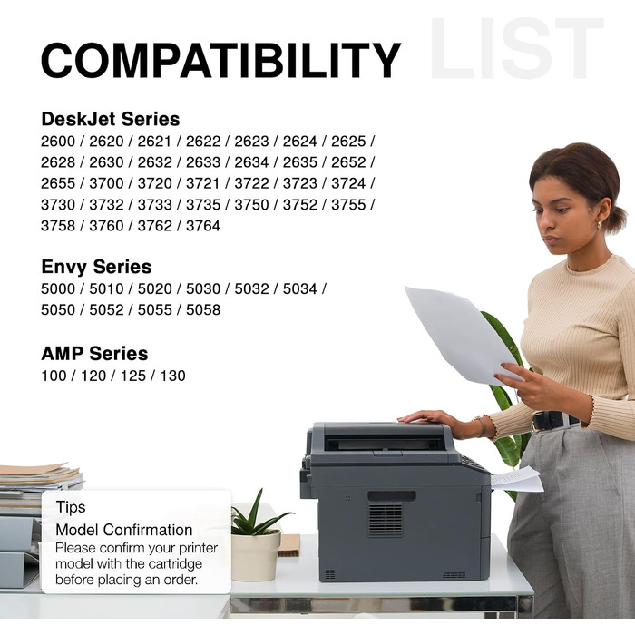 Картриджі 304XL для принтерів HP Envy 5000, DeskJet 2600, 3700 серій (чорний та кольоровий), комплект 2 шт.