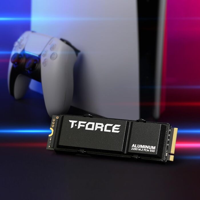 TEAMGROUP T-Force G70 Pro 1TB SSD NVMe PCIe Gen4x4 M.2 2280 з графеновим охолодженням для геймінгу (5000/4500 MB/s, сумісний з PS5)
