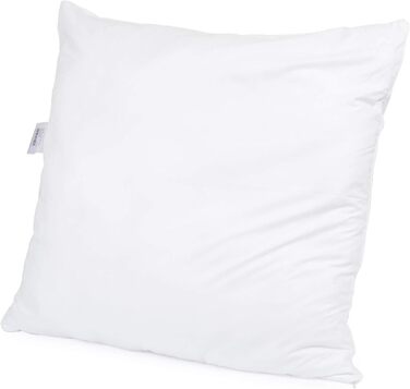 H&F Heimtextilien Top Quality Pillow 80x80 | Allergy-Friendly Pillow with Oeko-TEX Certified | Cover: 100% Microfiber | Filling: 1100 Grams Polyester 1 80 x 80 cm