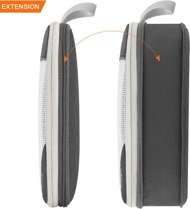 Органайзери для валізи Gonex (6 шт.) - набір кубиків для пакування, зелені