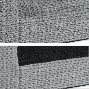 Кігтеточка-гніздо для котів та маленьких собак Relaxdays, сіра, 42x38x38 см