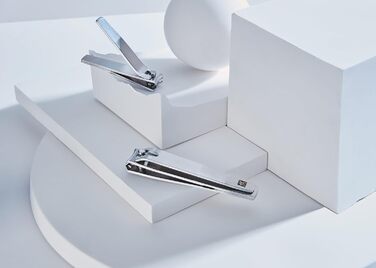 Кусачки для нігтів ZWILLING Nagelknipser преміум-класу, сріблясті, 60 мм (для нігтів рук та ніг)