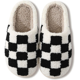 Тапочки Flintronic для жінок та чоловіків, дитячі тапочки, теплі флісові тапочки на зиму, з антиковзкою підошвою, м'які та легкі, ретро-стиль, зручні для дому та вулиці