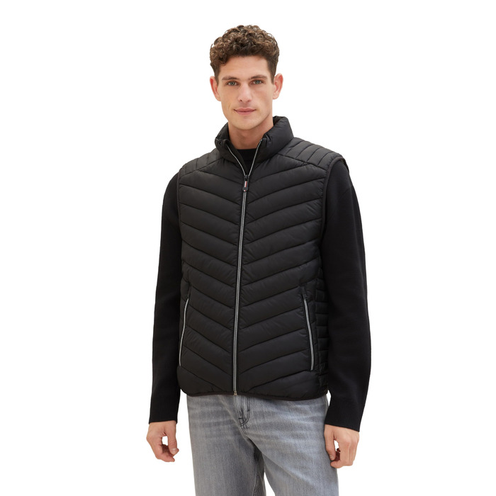 Жилет чоловічий TOM TAILOR, розмір XL, колір чорний