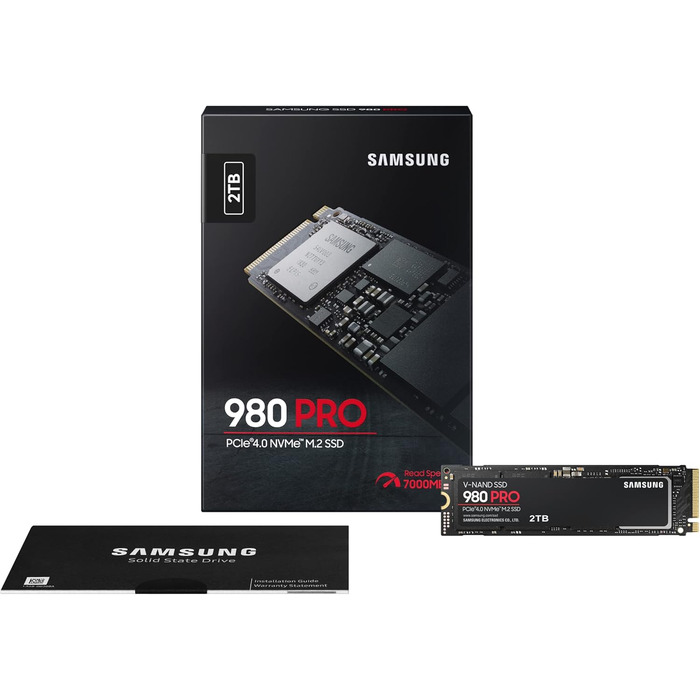 SSD Samsung 980 PRO 2TB NVMe M.2 PCIe 4.0 - Внутрішній SSD для геймінгу та редагування відео
