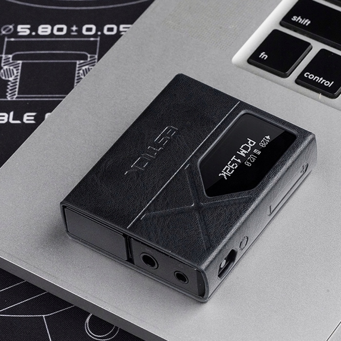 Шкіряний чохол-футляр FIIO з екошкіри для FIIO KA17 та FIIO ESTICK