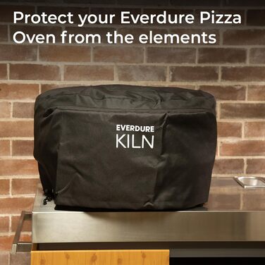 Чохол Everdure для піццерії Kiln, водонепроникний, захист від УФ, чорний