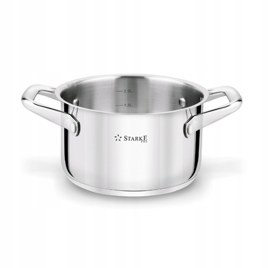 Набір посуду Starke Pro Treviso 10 предметів: каструлі для індукції та газу, сковорода та пароварка