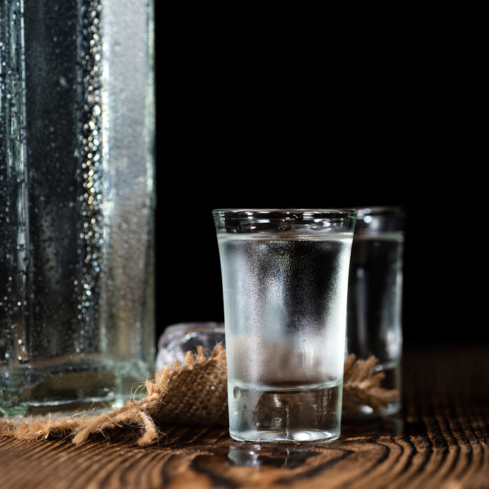 Relaxdays 4cl Shot Glasses, Set of 12