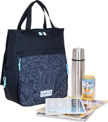 Spear Rucksack Women's/Men's Hygge City Backpack Women's Backpack Leisure Backpack Office Sport Leisure backpack A4 12788 (12790 Black Paisley (4))