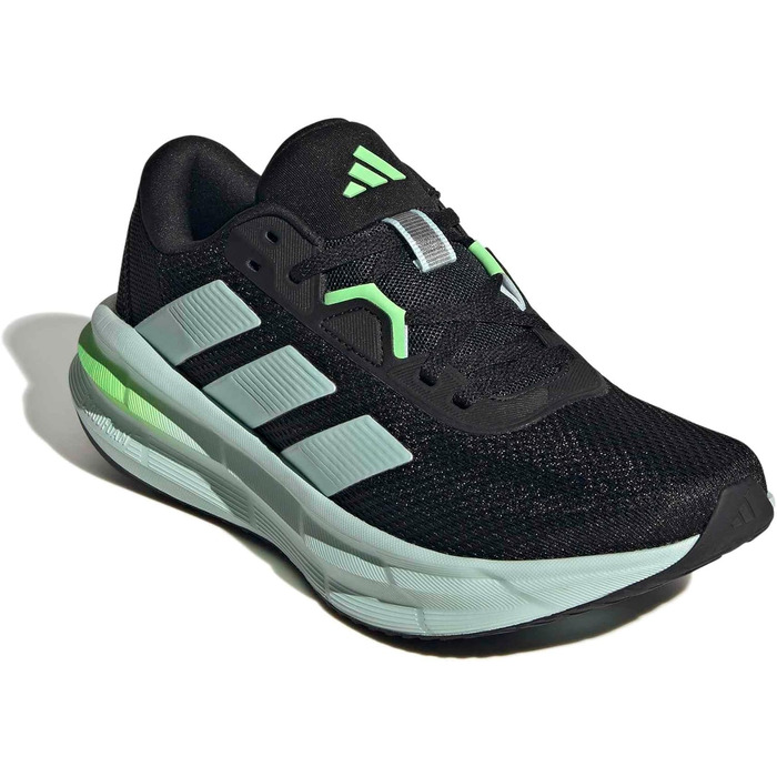 Жіночі кросівки Adidas Galaxy 7 Core Black Halo Mint Lime Burst (36 2/3 EU)