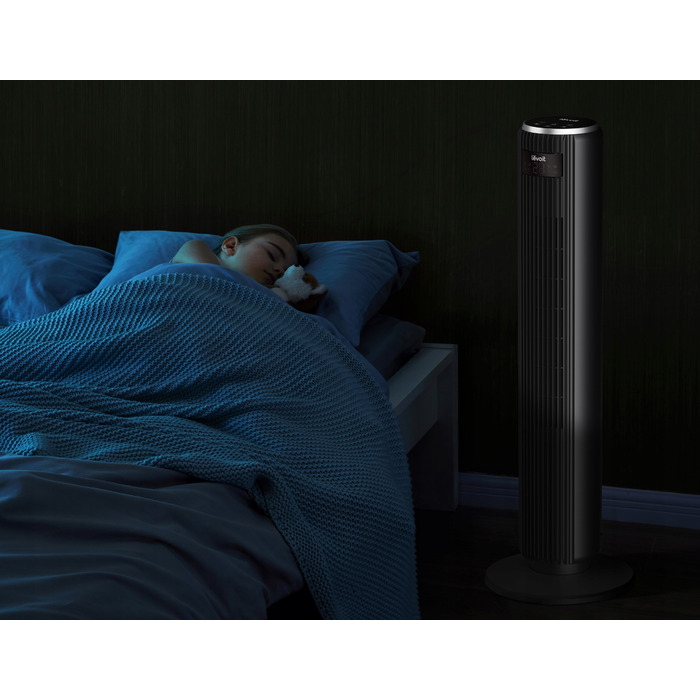 Колонний вентилятор Levoit TempSense 36 Pro Tower Fan, чорний