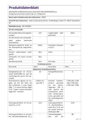 DREO Стельовий вентилятор з LED підсвіткою 132 см, диммування, RGB, DC мотор, управління через додаток та Alexa, білий