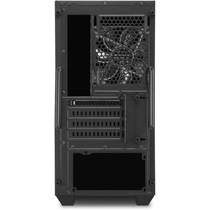 Корпус для ПК Sharkoon V1000 RGB Micro Tower, чорний, Micro-ATX, з бічним вікном