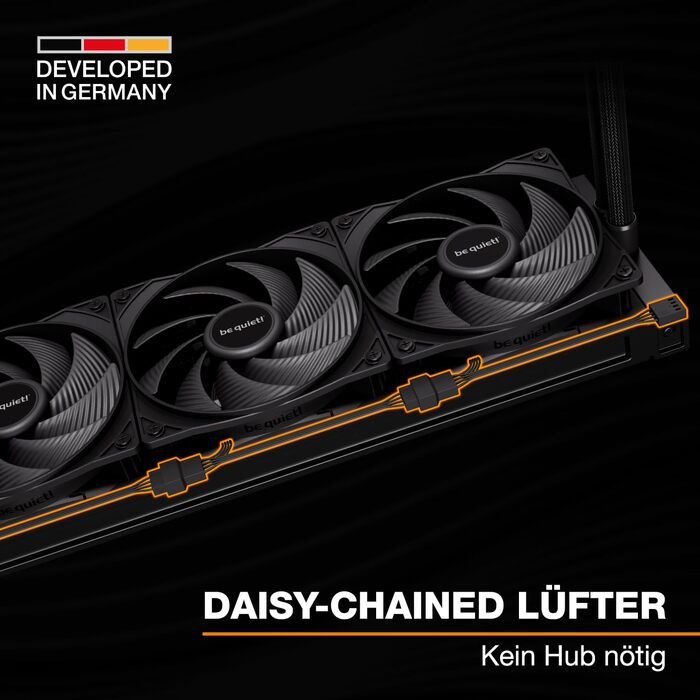 Система водяного охолодження be quiet! Pure Loop 3 360mm з 3 вентиляторами Pure Wings 3 120mm PWM для AMD/Intel систем