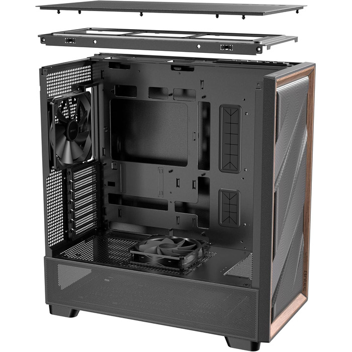 Корпус для ПК Antec Flux Midi Tower, чорний матовий, Gaming Case