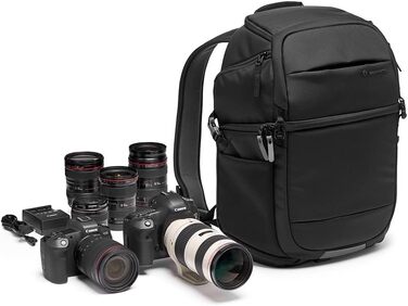 Професійний рюкзак для камер Manfrotto Advanced Fast III для бездзеркальних камер, об'єктивів та ноутбука, з бічним доступом та кріпленням для штатива