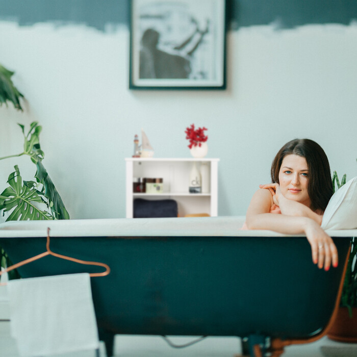 Шафка для ванної кімнати Relaxdays LAMELL біла