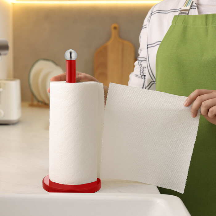 Relaxdays Standing Kitchen Roll Holder