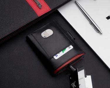 Шкіряний чоловічий гаманець Kochmanski з RFID-захистом, великий