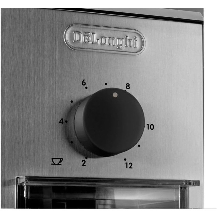 Кавомолка De'Longhi KG89, професійна, срібляста