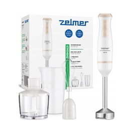 Погружний блендер Zelmer ZHB4562I Pulsar Deluxe Max, 800 Вт, функція Turbo