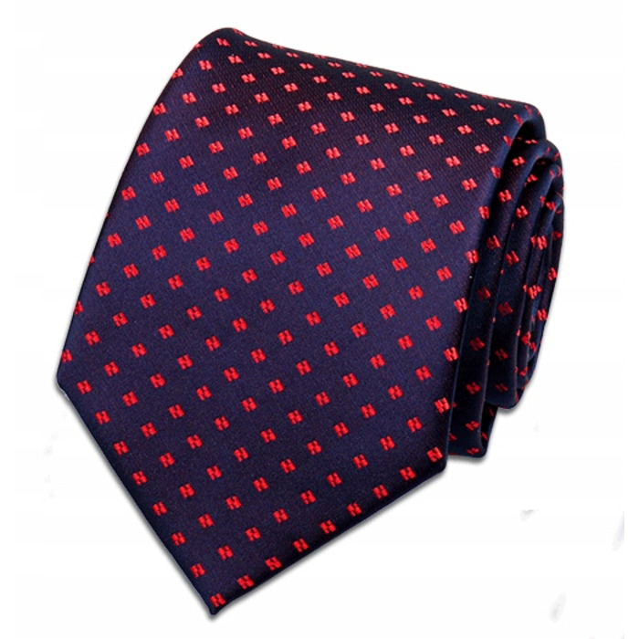 Широка краватка Elegance синього кольору