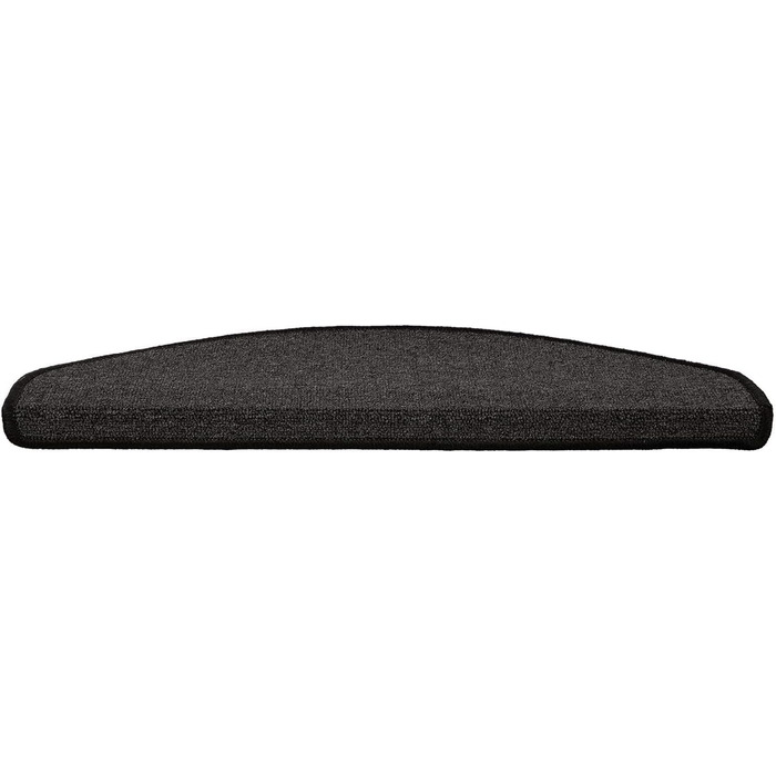 Casa Pura килимок на сходи 15 шт. в наборі, 11 кольорів, міцне кріплення, стабільна кутова рейка (антрацит)