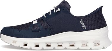 Босоніжки жіночі Skechers Pier-Lite Memory Maker на танкетці, сині (48.5 EU, широка колодка)