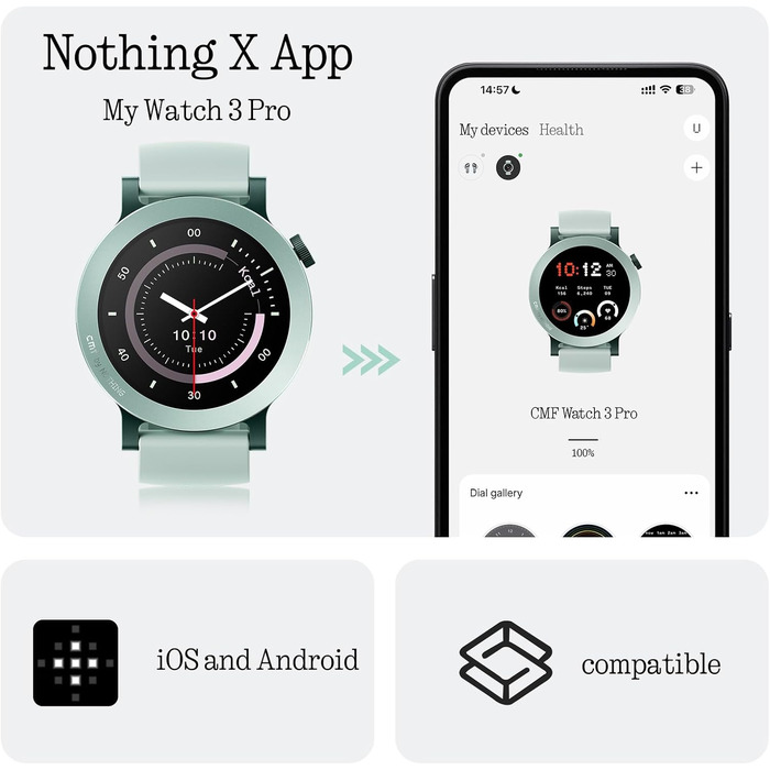 Смарт-годинник CMF Watch 3 Pro 1.43