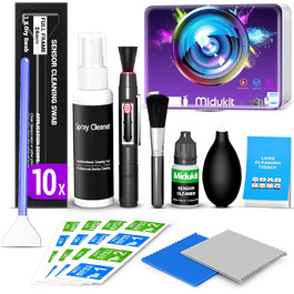 Набір для чищення камери: дзеркальна, Canon, Sony, Nikon, Pentax. Очищення об'єктива та сенсора