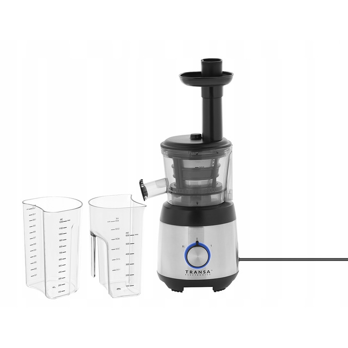 Вертикальна повільна соковижималка Transa Electronics JuiceWell, 400 Вт