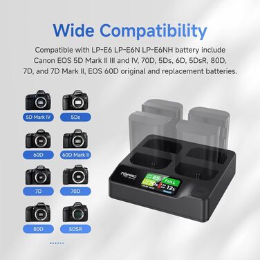 Зарядний пристрій для акумулятора Sony NP-FZ100 Toprig BC02 з USB-C PD 60W, LCD дисплеєм та моніторингом заряду