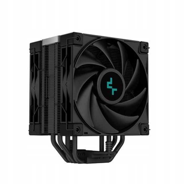 Кулер для процесора Deepcool AK400 Zero Dark Plus, активне охолодження, чорний, TDP 220 Вт