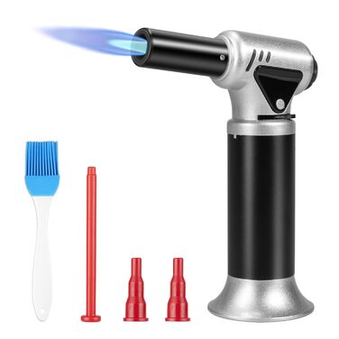 Газовий пальниковий набір Carehabi Flambierbrenner для кухні, приготування Creme Brulee, гриля, кемпінгу (бутан не входить до комплекту)