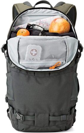 Рюкзак Lowepro Flipside Trek 350 AW - фоторюкзак для DSLR, об'єктивів, планшета та аксесуарів (сірий)