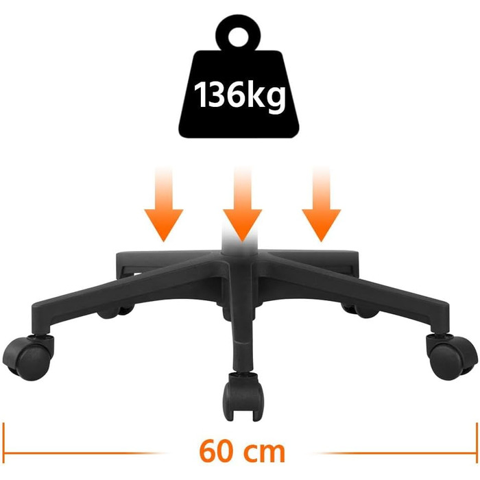 Офісне крісло Yaheetech ергономічне з сітчастою спинкою, регульоване, з підлокітниками, для офісу та дому, 136 кг, фіолетовий
