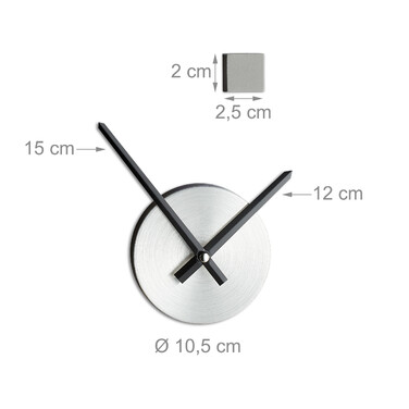 Relaxdays DIY Modern Wall Clock