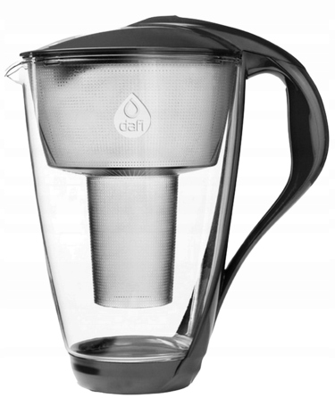 Фільтральний глечик Dafi Crystal LED 2 л, чорний
