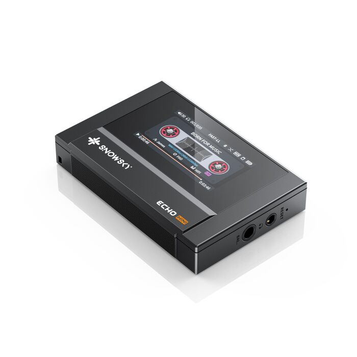 FiiO Echo Mini: Hi-Fi Bluetooth MP3 плеєр з 15 год відтворення, чорний