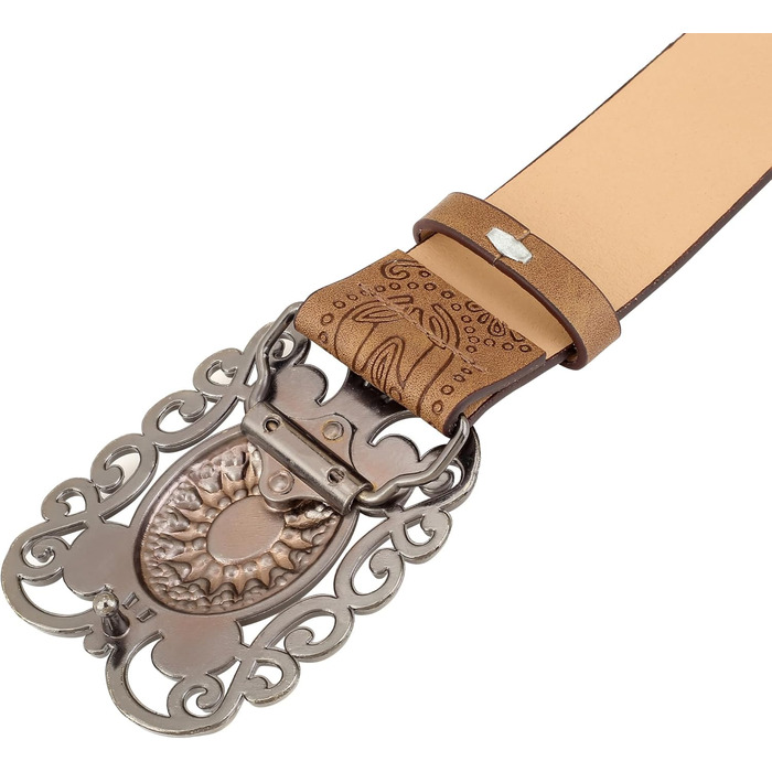 Жіночий шкіряний ремінь Chic Diary в ковбойському стилі, вінтажний пояс для джинсів коричневого кольору