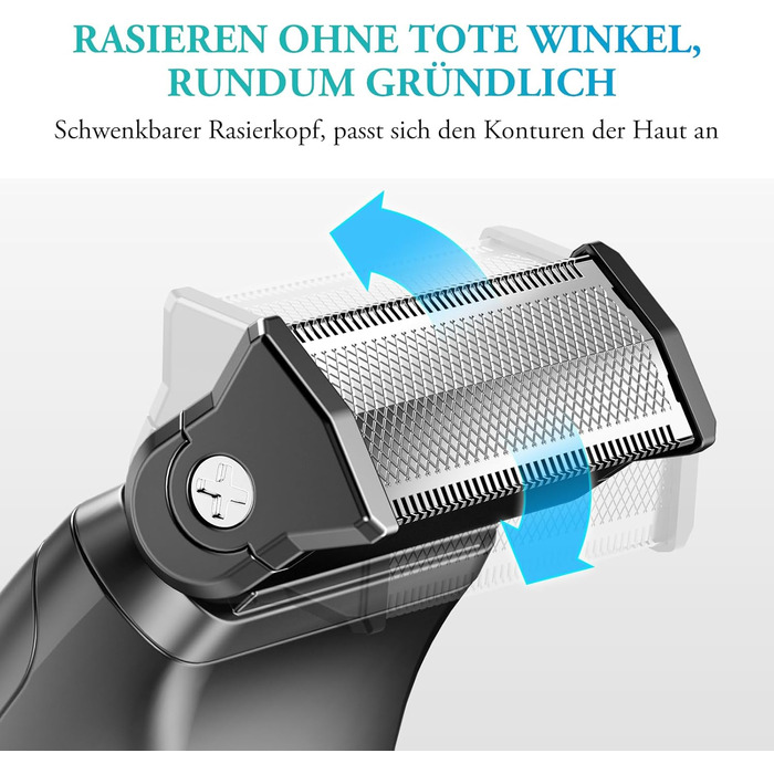 Триммер для тіла чоловічий 2-в-1 Intimrsierer Mnn, водонепроникний, з насадкою, для тіла, обличчя, ніг, грудей, пах, Intimrsierer Mnn (A-1)