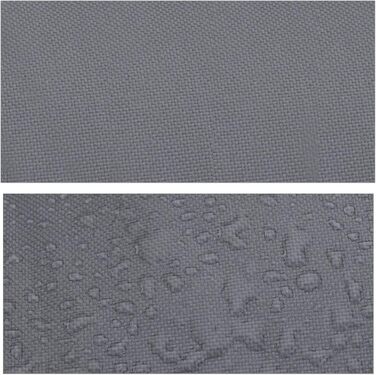 Крісло-ліжко для собак Relaxdays, 110 x 90 см, м'яке ліжко для великих собак, вологостійке, миється, сіре