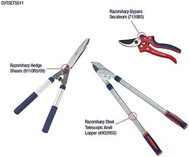 Набір садових секаторів Spear & Jackson Razorsharp, 3 шт.
