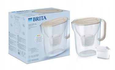 Фільтрувальний глечик Brita Style Essential XL 3,6 л, бежевий
