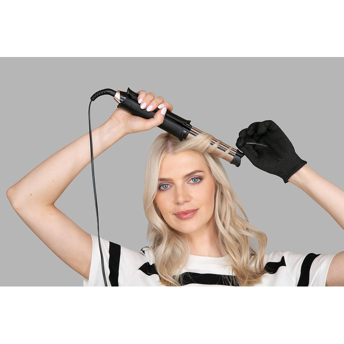 Випрямляч та локонів Remington ONE S6078 [2-в-1 Мультистайлер] з цифровим дисплеєм 150-230°C, включаючи щітку, кліпси та рукавичку