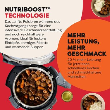 Мультиварка Instant Pot Plus 9-в-1 з нержавіючої сталі, 5.7 л – мультикочер, пароварка, рисоварка, йогуртниця, функція Vacuum, Sterilizer, Wi-Fi